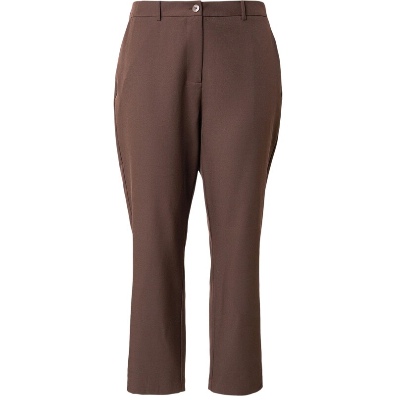 ONLY Carmakoma Chino nohavice CARTHEA čokoládová 66916601