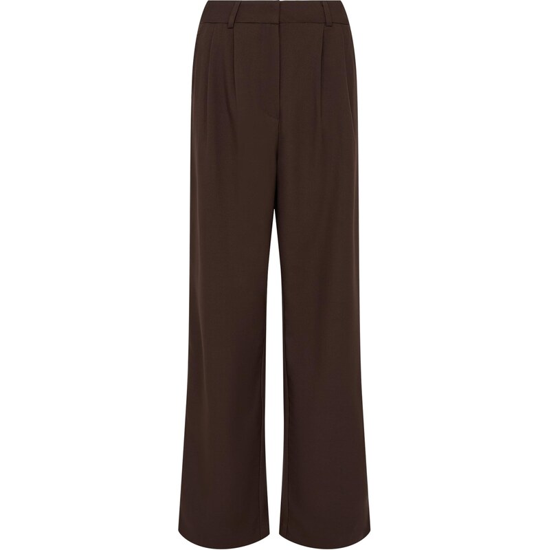 LeGer by Lena Gercke Plisované nohavice Jerika tmavohnedá 66916628