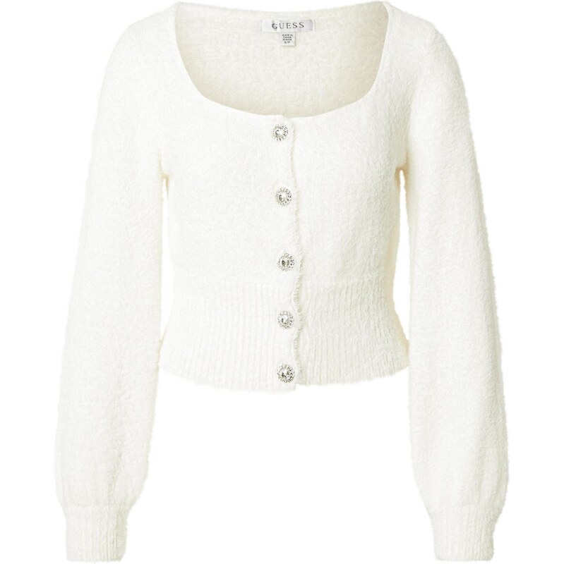 GUESS Kardigán MYKO biela 66916690