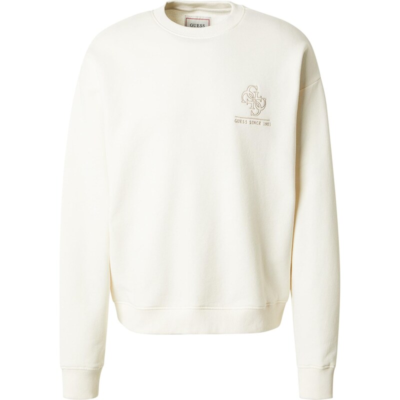GUESS Mikina zlatá / biela 66916676
