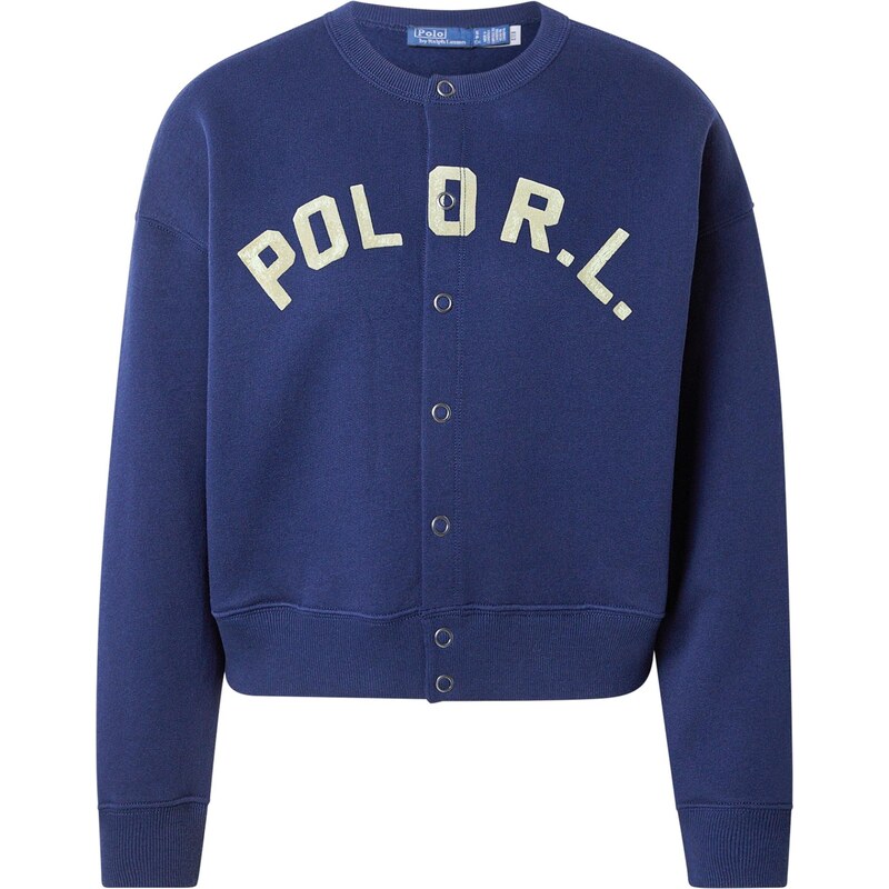 Polo Ralph Lauren Tepláková bunda námornícka modrá / pastelovo zelená 66916688