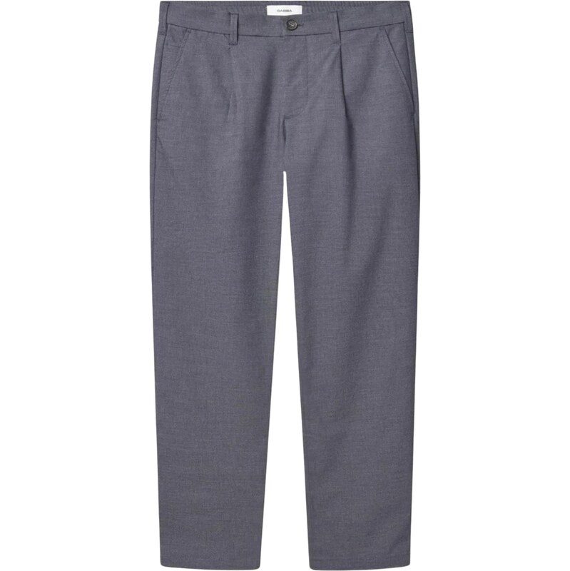 GABBA Plisované nohavice Napoli námornícka modrá 67317520