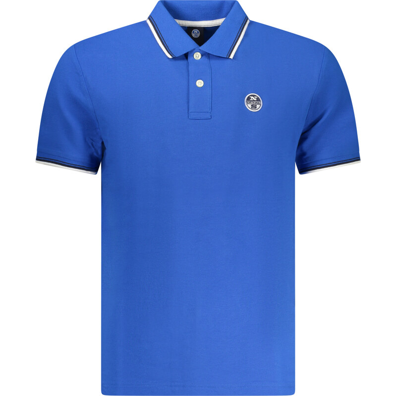 North Sails Modrá pánska polokošeľa 66914626