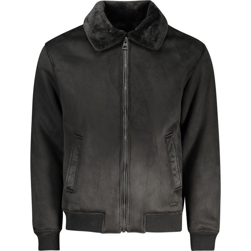 GUESS JEANS Čierna pánska bomber bunda 66914642