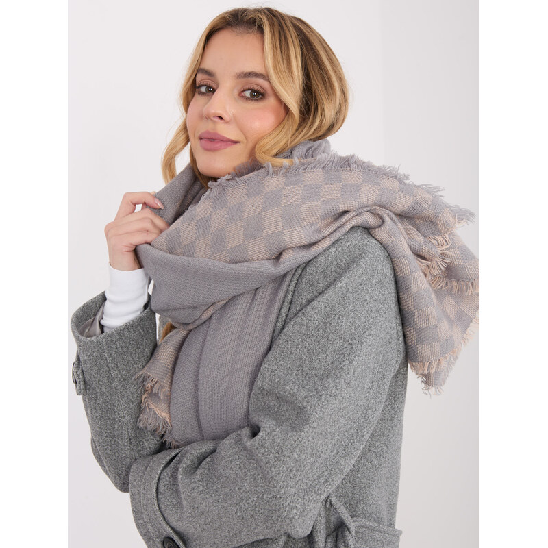 Factory Price Šál v šedo-ružovej farbe 66914691