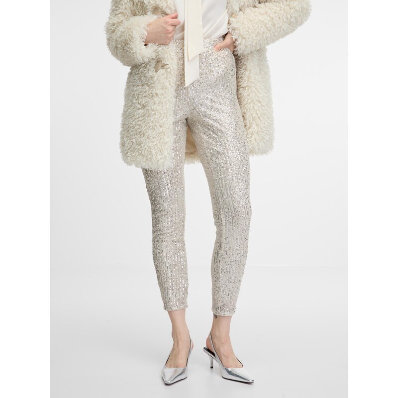 Krémové dámske legíny ORSAY 66914723