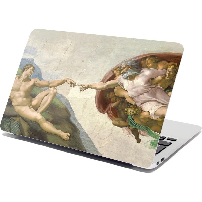 Sablio Samolepka na notebook Stvorenie Adama - Michelangelo Buonarroti 65112515