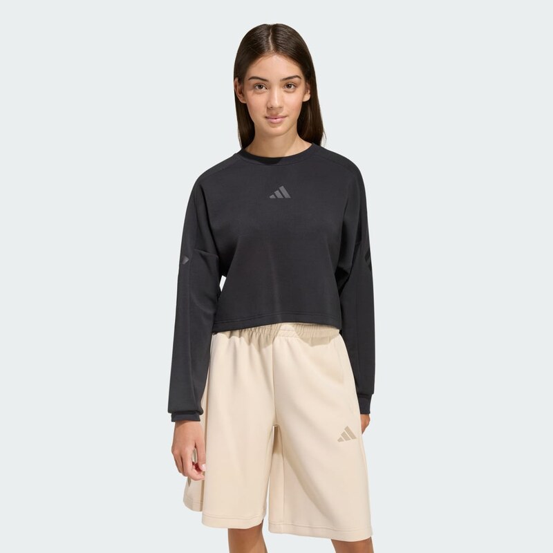 Adidas MIKINA FUTURE ICONS 3 STRIPES CROPPED SWEATSHIRT 66921947