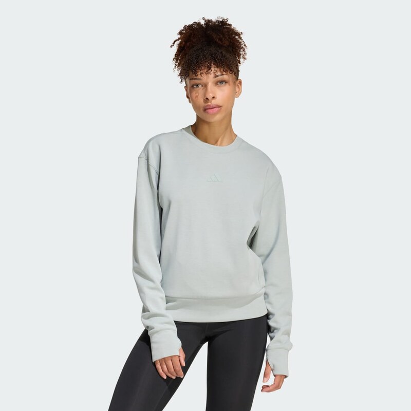 Adidas Mikina Designed-for-Training Warm-Up Crewneck 66921965