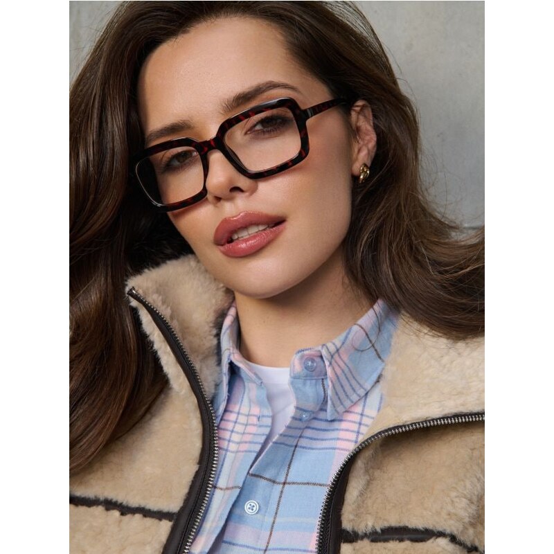 Sinsay - Okuliare bez dioptrií s ozdobnými rámami - viacfarebná 66915934