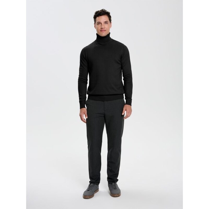 Sinsay - Klasický rolák - čierna 65755828