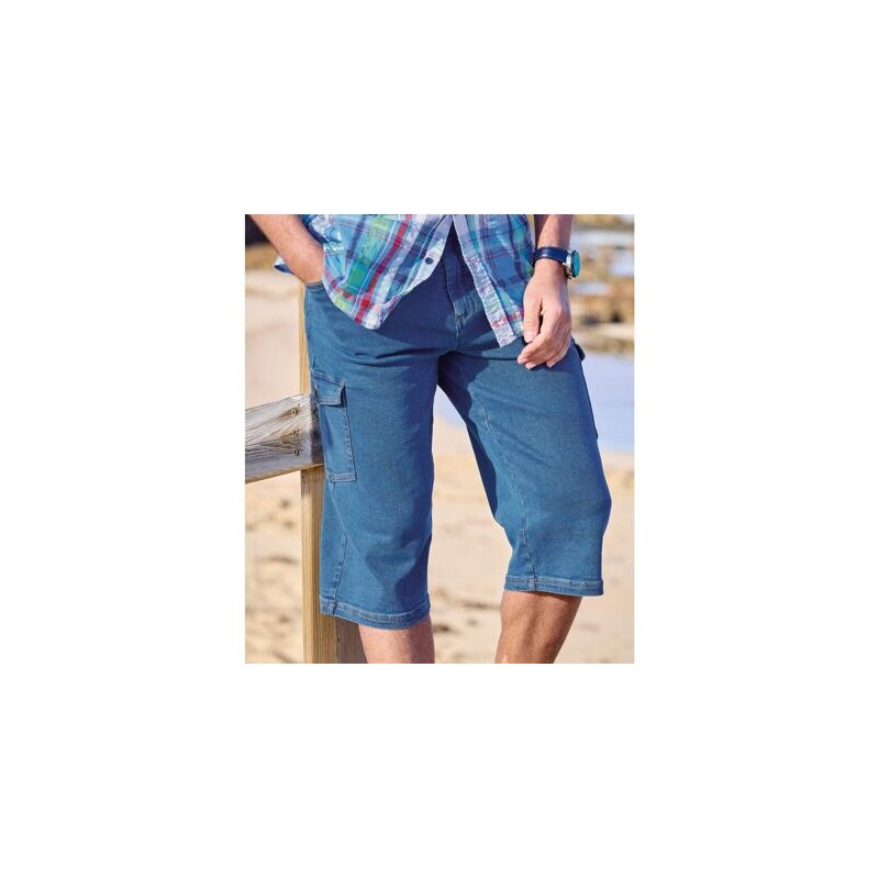 Pružné trojštvrťové rifle Atlas For Men Modrá 51164120