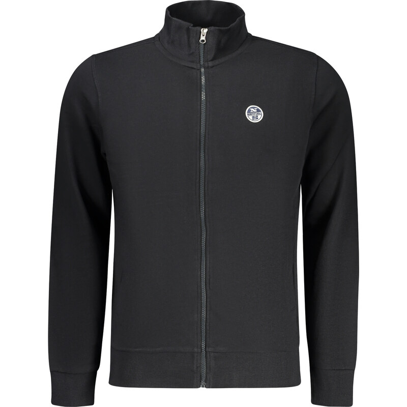 Športová Pánska Mikina so zipsom NORTH SAILS Čierna 68244414