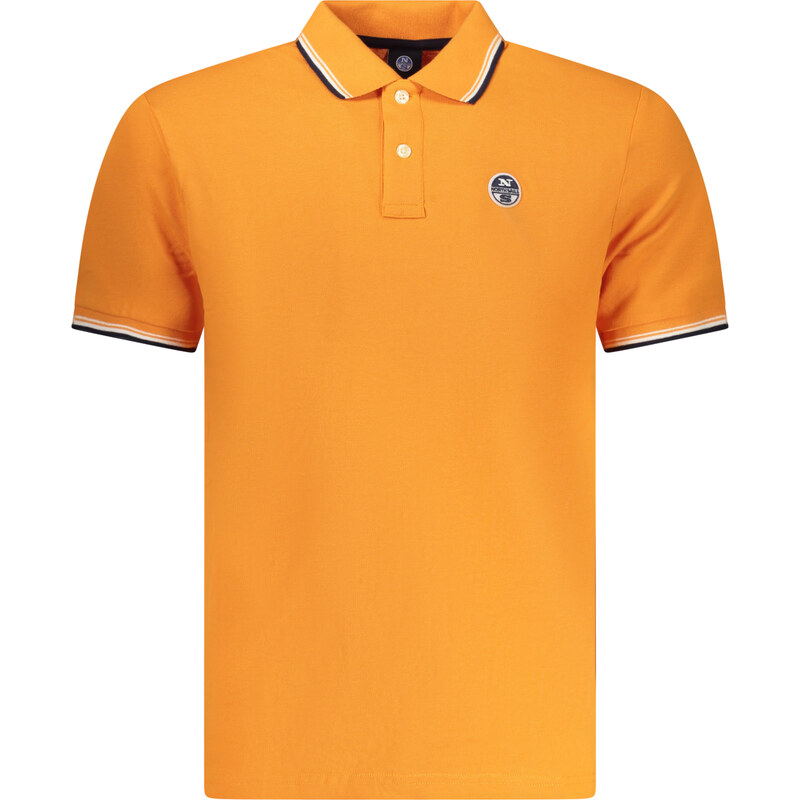 Športová Pánska Polokošeľa NORTH SAILS Oranžová 68244415