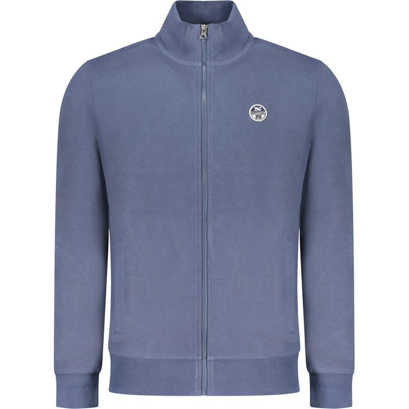Športová Pánska Mikina so zipsom NORTH SAILS Modrá 68244433
