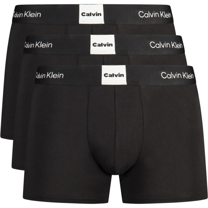 Pohodlné Pánske Boxerky CALVIN KLEIN Čierne (3-pack) 67041012