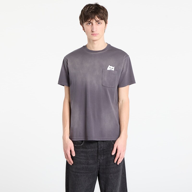 Tričko RIPNDIP Lord Nermal Pocket Tee Charcoal Vintage Wash M 66919091