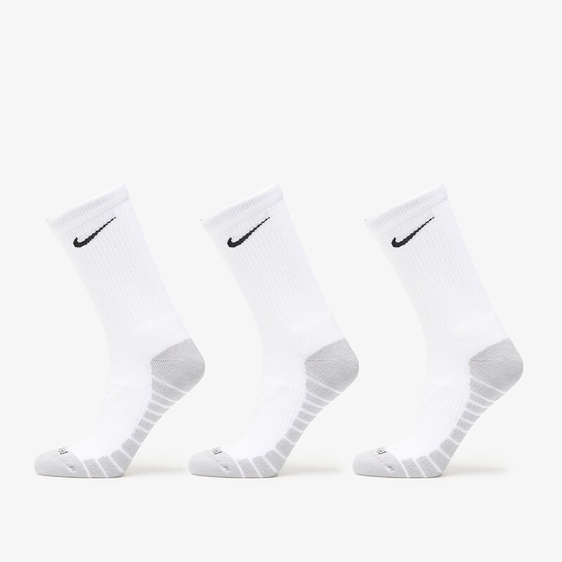Ponožky Nike Everyday Max Cushioned Training Crew Socks 3-Pack White/ 66919095