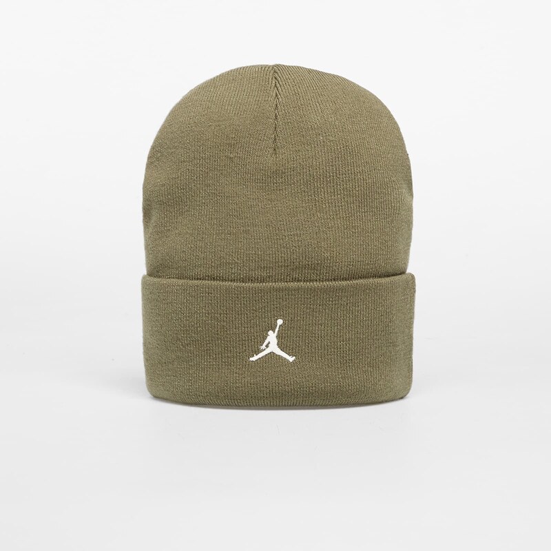Čiapka Jordan Peak Essential Beanie Medium Olive/ Sail Universal 66919106