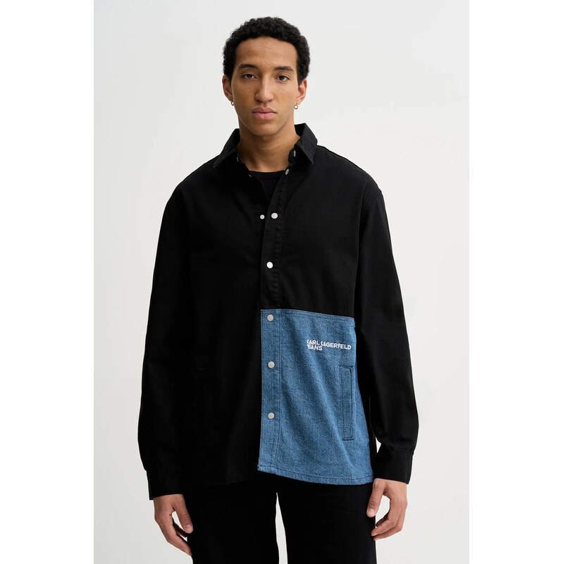 Rifľová košeľa Karl Lagerfeld Jeans 66932966