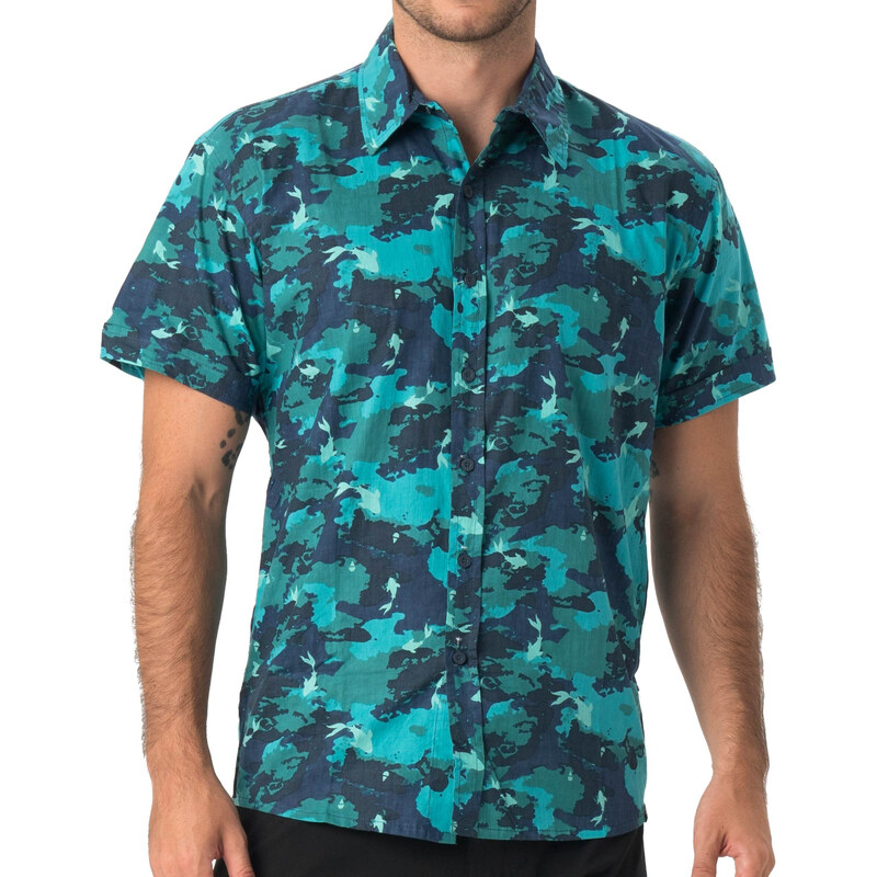 Pánska košile 69SLAM CAMOKOY DARK (MFHCMD-BL) 66924827