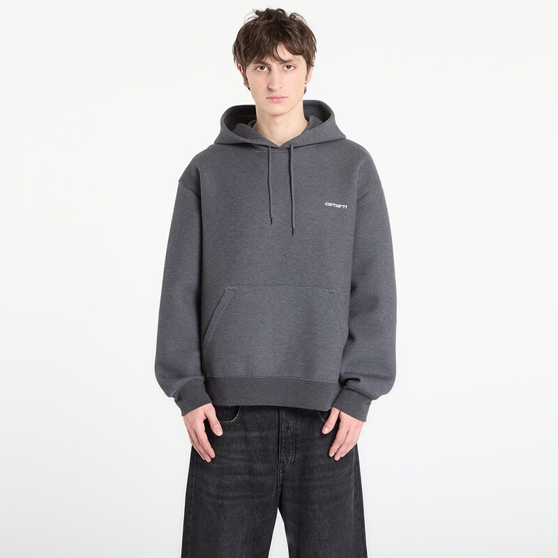 Mikina Carhartt WIP Hooded Alda Sweat UNISEX Black/ White L 66924164