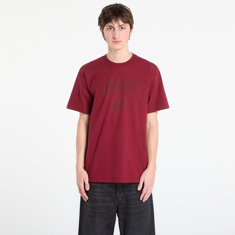 Tričko Carhartt WIP S/S Faded Pond Corps T-Shirt UNISEX Marsala XL 66924292