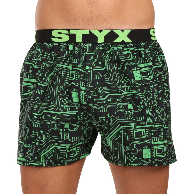 Pánske trenírky Styx art športová guma tišťák (B1953) 66924818