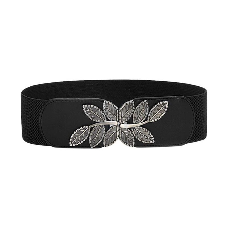 Lifestyle Dámsky elastický opasok s prackou Elisa Čierny 65228193