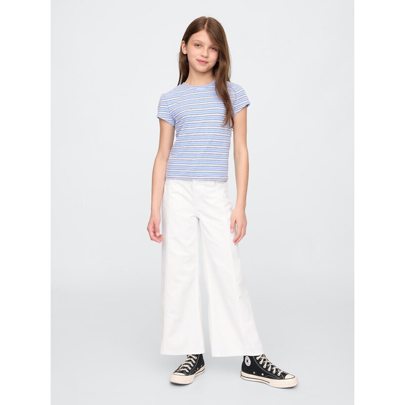 GAP Childrens Jeans High Rise Stride Wide Leg - Girls 67635903