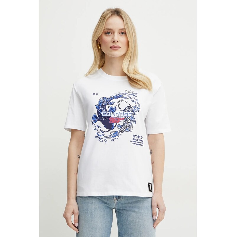 Bavlnené tričko Patrizia Pepe 64325556