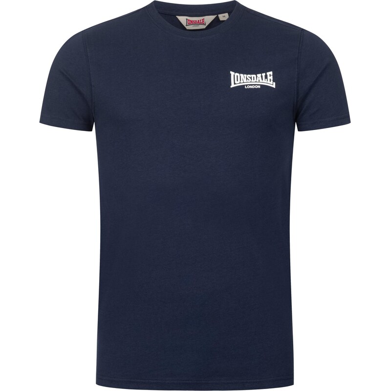 LONSDALE Tričko Elmdon námornícka modrá / biela 64412423