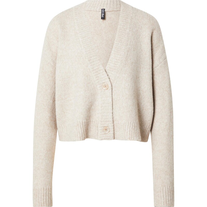 PIECES Kardigán PCJIMMA béžová 65923106