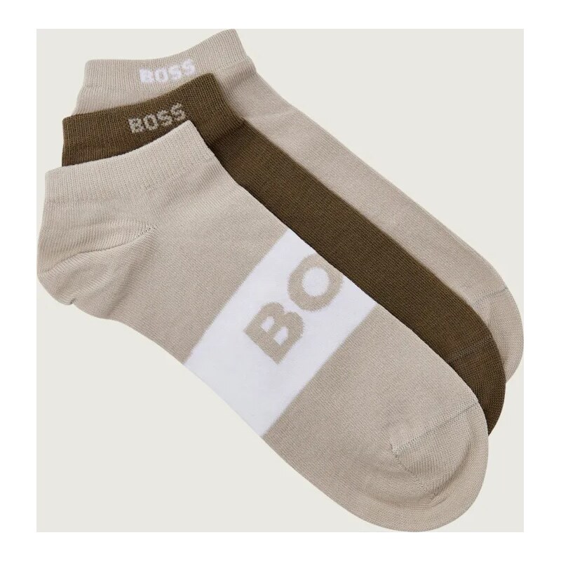 BOSS BLACK Ponožky/nízke ponožky 3 bal. 3P AS Logo CC 66920297