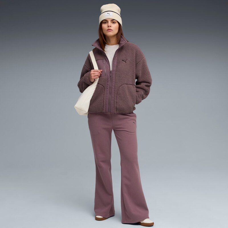 Puma Reversible Hybrid Sherpa Jacket purple 66929284