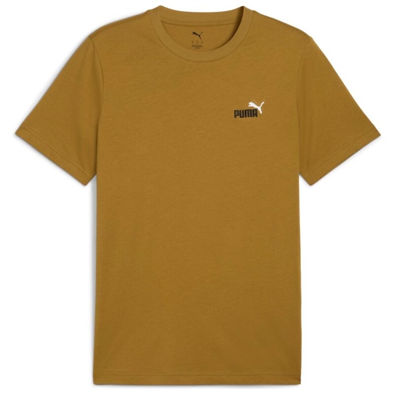 Puma ESS 2 COLOR Small No. 1 Logo Tee brown 66929296