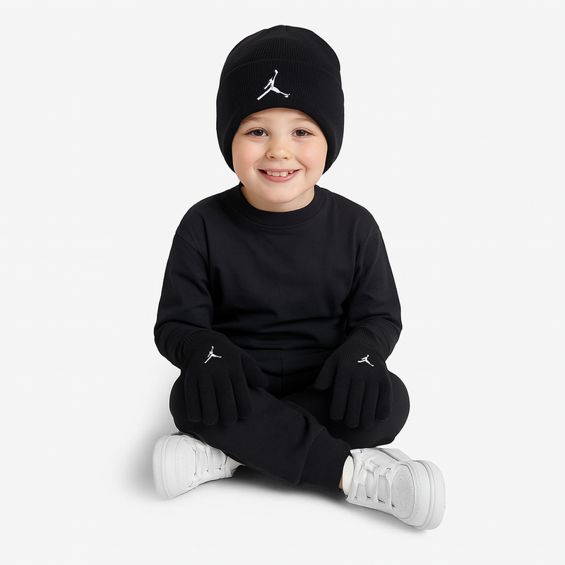 Nike Jordan jordan essentials beanie set BLACK 66929306