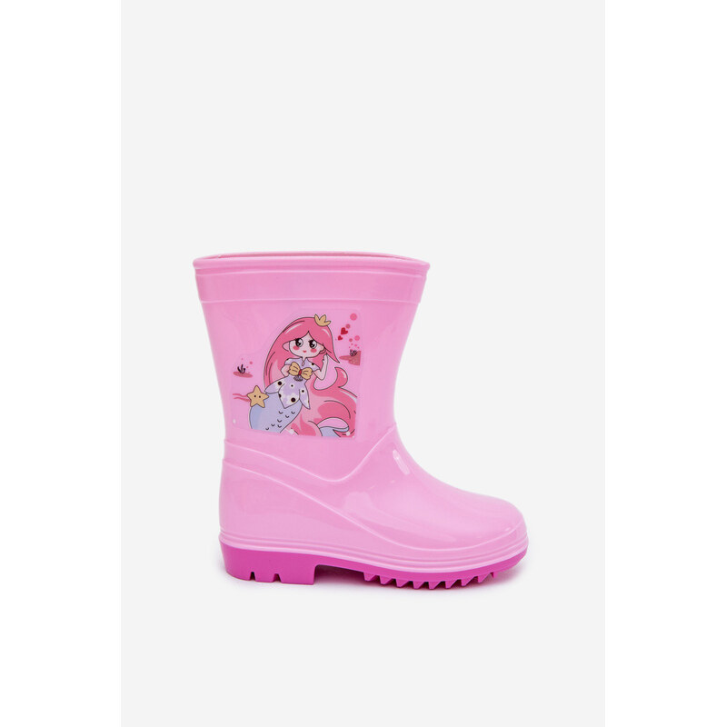 Boto Dětské holínky růžové Esalina 67261924