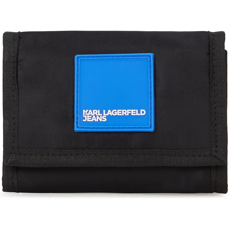 KARL LAGERFELD JEANS Peňaženka Canyon modrá / čierna 66935541
