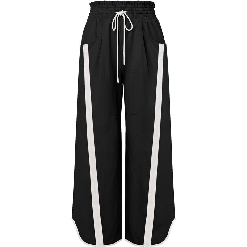 Imily Bela Nohavice čierna / biela 66935644