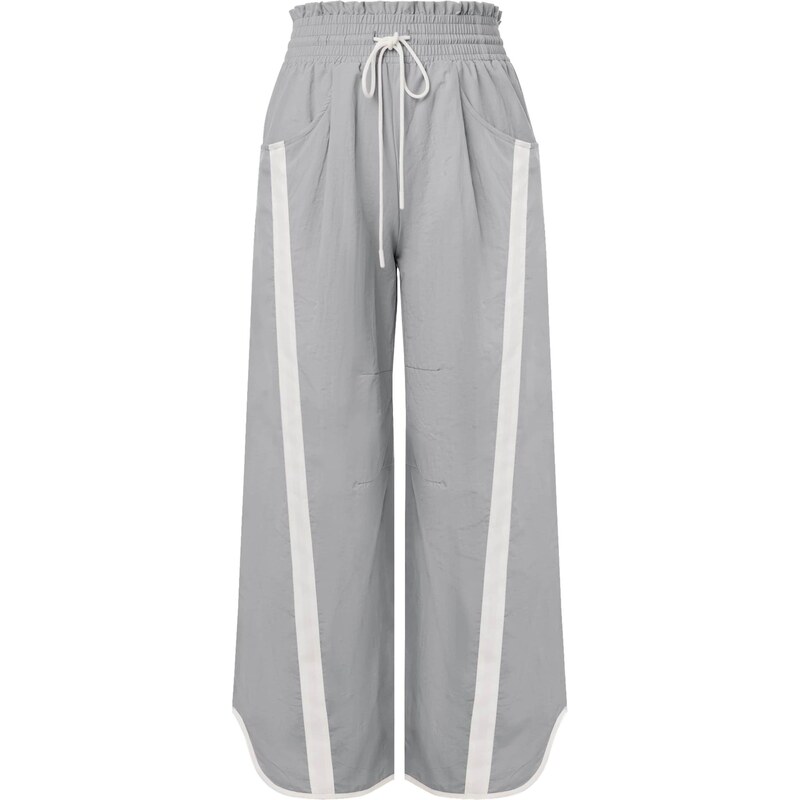 Imily Bela Nohavice svetlosivá / biela 66935668