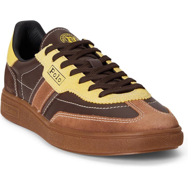 Polo Ralph Lauren Nízke tenisky BEDFORD karamelová / tmavohnedá / 66935688