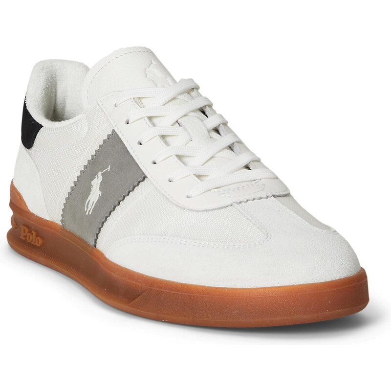 Polo Ralph Lauren Nízke tenisky AERA sivá / čierna / biela 66935730