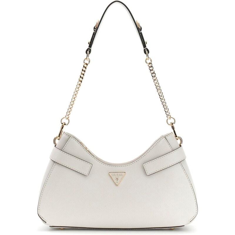 GUESS Kabelka na rameno Serenova šedobiela 66935767