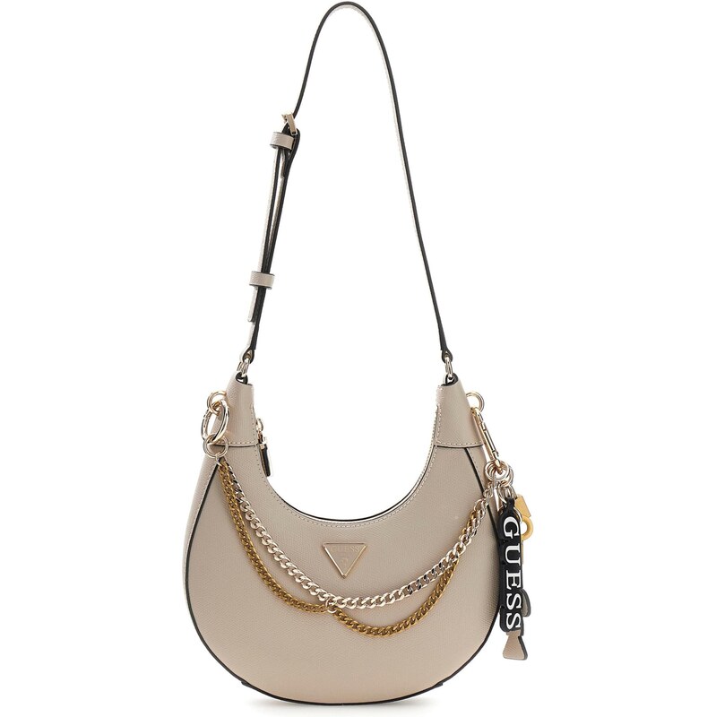 GUESS Kabelka na rameno Davina tmavošedá 66935768