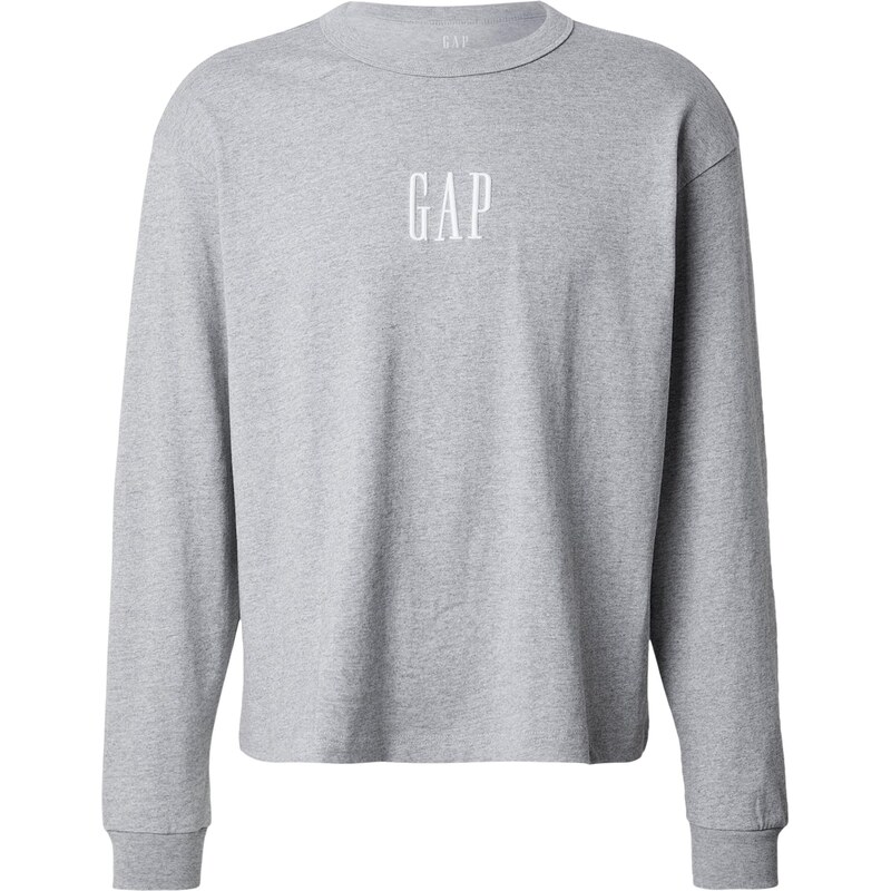 GAP Tričko sivá melírovaná / biela 66935833