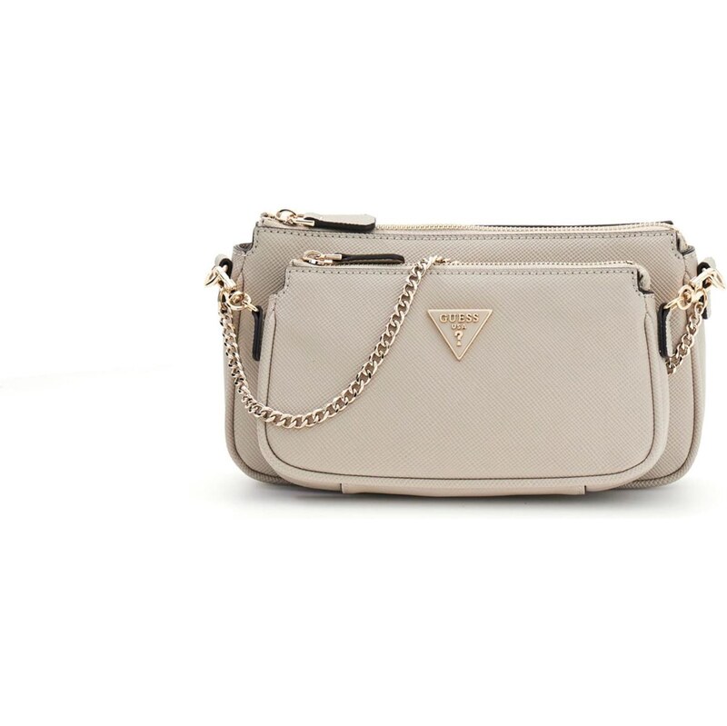 GUESS Taška cez rameno Noelle II zlatá / púdrová 66935923