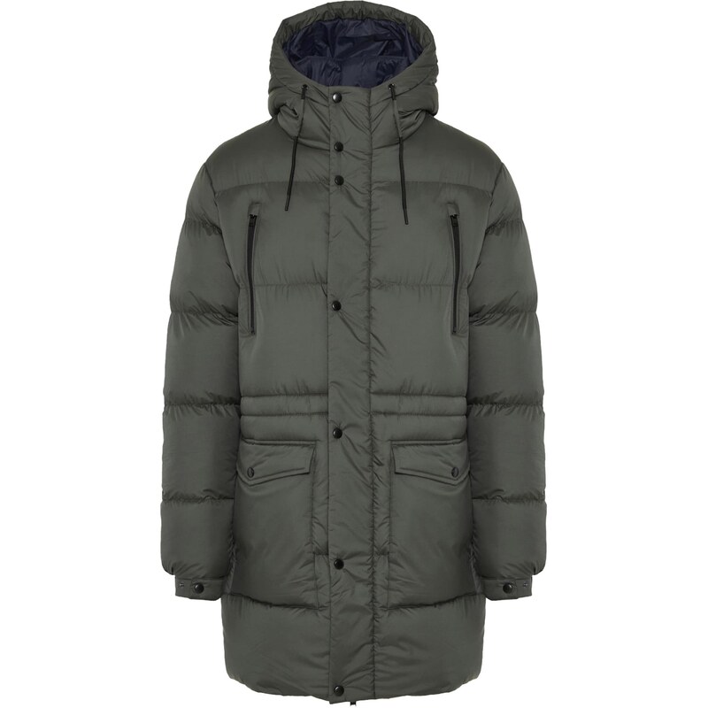 Funky Buddha Zimná bunda tmavozelená 66935965