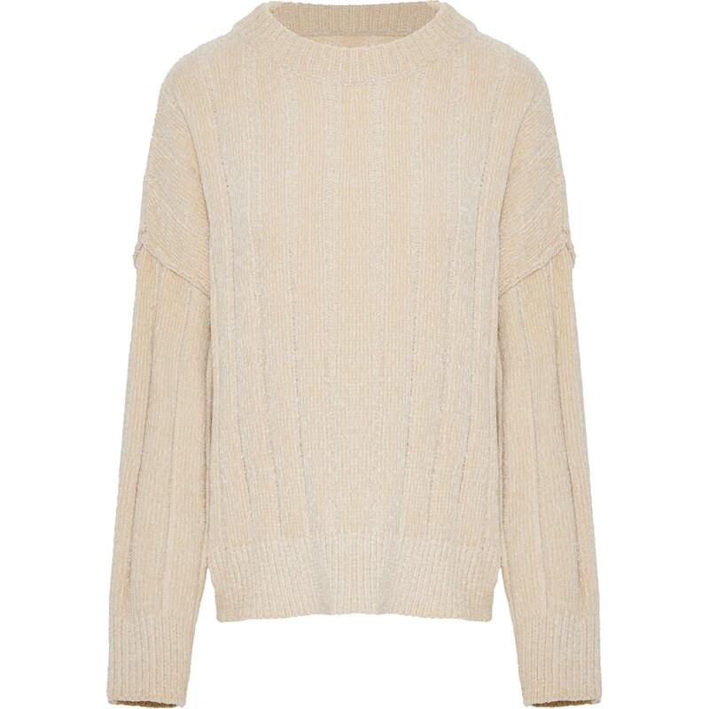 Funky Buddha Sveter krémová 66935966