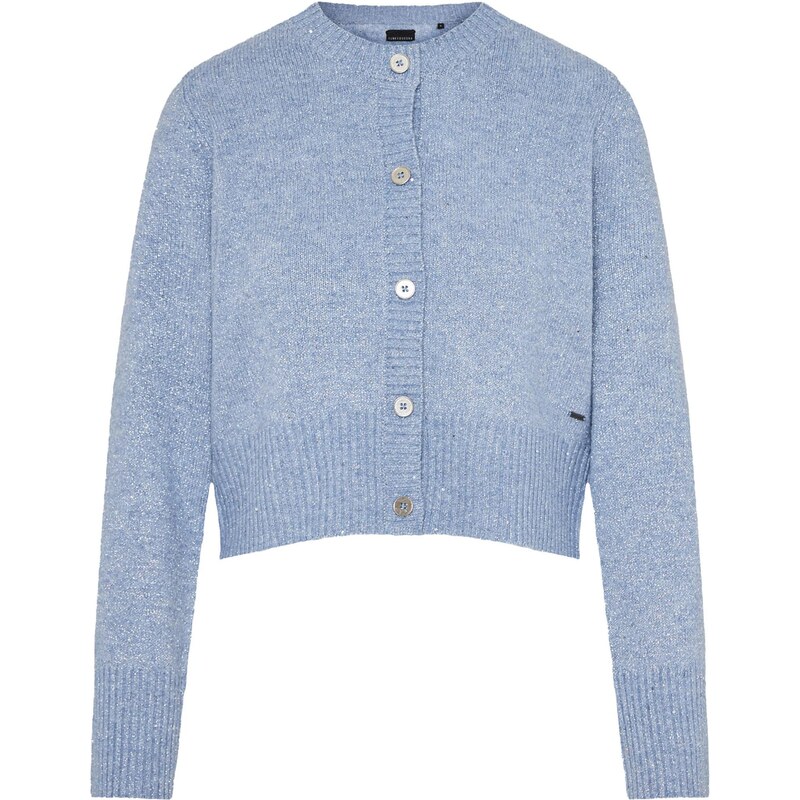 Funky Buddha Kardigán svetlomodrá 66935956